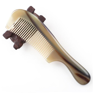 Handmade Health Horn Hair Comb - Product Image 1
