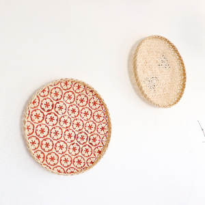 Panier mural boho en bambou, plateau en rotin, décoration de la maison, matériaux écologiques, prix bon marché au Vietnam - Product Image 1