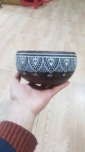 ชุดชามและช้อนส้อมกะลามะพร้าวผลิตภัณฑ์ที่เป็นมิตรต่อสิ่งแวดล้อมและยั่งยืน - Product Image 4