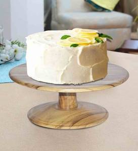 Support à gâteau en bois rustique, 10 pièces, pour dessert, mariage, taille personnalisée - Product Image 2