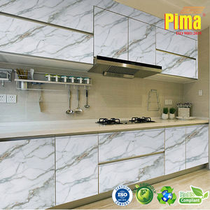 Panneau de revêtement UV très brillant en marbre PVC pour mur intérieur pour une utilisation en appartement-Pima - Product Image 2