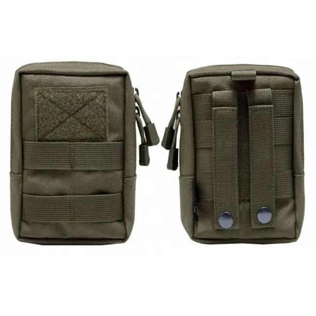 1000D Tactical Multifunctional EDC Molle Tool Zipper Waist Pack Waterproof Outdoor Accessory Portable Pouch Bag