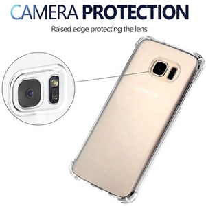 Bán Buôn Giá Rẻ Phụ Kiện Điện Thoại Di Động TPU Trong Suốt Ốp Bảo Vệ Chống Sốc Full Cover Cho <span class=keywords><strong>Samsung</strong></span> <span class=keywords><strong>S7</strong></span> <span class=keywords><strong>Edge</strong></span> 5.5Inch - Product Image 3