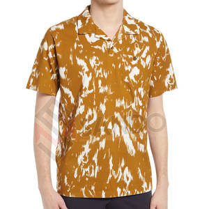 Venta al por mayor de diseño personalizado de alta calidad transpirable impreso para hombre Golf solapa Polo para el verano - Product Image 1