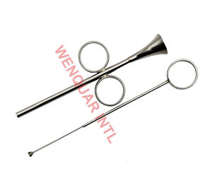 Jeringa de implante de injerto óseo de 5 pulgadas Instrumento de implante dental de acero inoxidable de alta calidad (diseño alemán) - Product Image 1