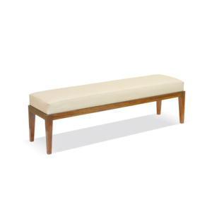 Banco para Pie de Cama Manhattan, Diseño Moderno, Mueble de Dormitorio, Banco de Madera, Asiento para Hogar u Hotel, Estilo Lujoso - Product Image 2