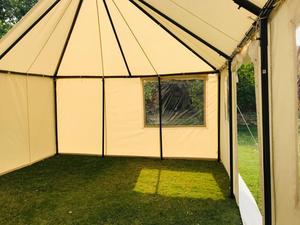 Proveedor profesional de lujo Camping Safari tienda transparente techo ventana lona individual impermeable para Resort Glamping Hotel uso - Product Image 5