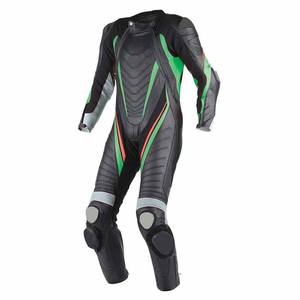 Meilleur Offre Spéciale Preuve de l'eau Moto Porte véritable Cuir Pleine Sécurité Moto Racing Costume - Product Image 3