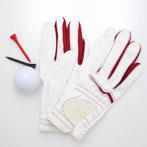Gants de golf en cuir Cabretta de qualité supérieure personnalisés de haute qualité pour hommes droitiers/gauchers personnalisation directe en usine Options OEM Sports - Product Image 4
