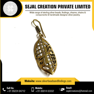 925 Sterling Silver Tribal <b>Earrings</b> Antique Popular Jewelry Findings & Components - Product Image 2