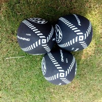 Ballon de rebond spécialement conçu pour l'entraînement physique et le rugby, pour le modelage du corps, bleu