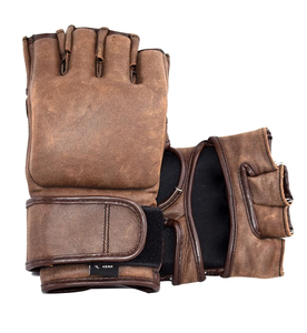 Guantes de Kick Boxing MMA de cuero PU de alta calidad para adultos logotipo personalizado transpirable diseño hueco tallado impermeable tamaños 12oz - Product Image 3