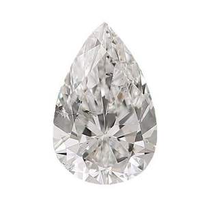 Nuevo diseño 0,72 Cts E Color VVS2 Diamante natural 7,40-4,93*3,26 Tipo 2A IGI Material de cuarzo certificado Collar de corte de pera Suelto - Product Image 2