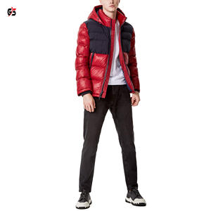 Veste matelassée pour homme, tenue chaude d'hiver à fermeture éclair, Logo personnalisé, haute qualité, OEM, vente en gros - Product Image 3