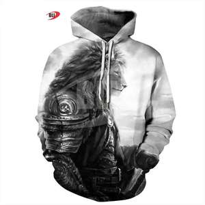 Sweat à capuche en molleton de coton et polyester de haute qualité, impression par sublimation intégrale, sweat à capuche personnalisé, sweat à capuche tendance pour hommes - Product Image 5