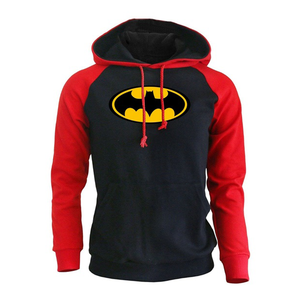 Costume à capuche avec surpiqûres personnalisées et imprimés de chauve-souris Vêtements de sport de jogging pour hommes Slim Fit Sweats à capuche personnalisés Sweat-shirt pour hommes - Product Image 4