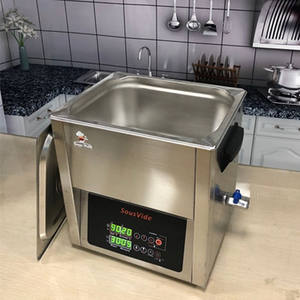All Area Even Heated With Precise Temperature Mass Production of <b>Eggs</b> and Steak Pork Lamb Fish 10L Commercial Sous Vide <b>Cooker</b> - Product Image 1