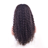 Perruques en dentelle à fermeture frontale, tissage simple, Remy vierge indien de qualité supérieure, cuticules alignées, ondulées naturelles, 100% naturelles, lisses, durables et pures