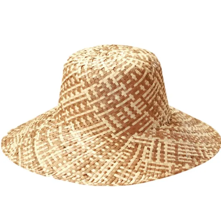 الجملة في فيتنام القش قبعة/قبعة من القش/قبعة من القش للنساء المصنوعة في فيتنام من قبل Eco2go فيتنام