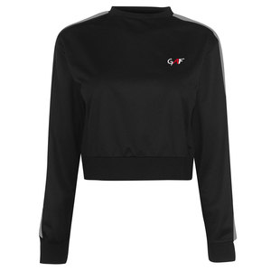 เสื้อยืดครอปสำหรับผู้หญิง,เสื้อครอปสีพื้นออกแบบ OEM แบบมืออาชีพใหม่ - Product Image 2