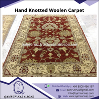 Bestseller Indischer hand geknüpfter Wollte ppich Hohe Qualität für den Heimgebrauch und das Gebet mit Blumenmuster