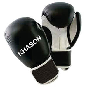 OEM Logo Adulto Entrenamiento Artes Marciales Guantes de boxeo Nuevo Negro Rojo Tailandés Color Moda PU Cuero para entrenamiento y deportistas - Product Image 3