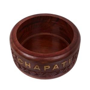 Caja Roti de madera con estilo clásico personalizada, cazuela elegante hecha a mano para decoración de cocina, obsequios para uso doméstico con acabado en madera - Product Image 3