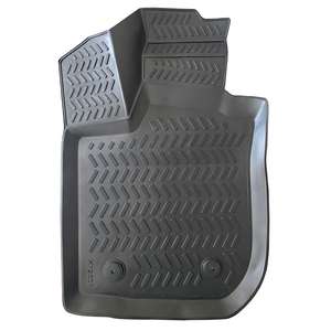 แผ่นรองพื้นรถยนต์ Teamcar สำหรับ BMW ซีรีส์ 3 F30 ปี 2011 และซีรีส์ X  กันลื่น ไร้กลิ่น 3 มิติ สำหรับพื้นท้ายรถ 5 ชิ้น สีดำ - Product Image 1