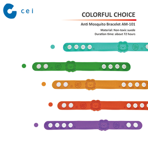Nuevo 2019 plagas matar pulsera de moda pulsera de <span class=keywords><strong>citronela</strong></span> repelente de mosquitos pulsera para niños - Product Image 2