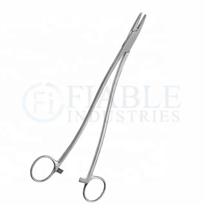 Portaagujas Bozemann-Instrumento quirúrgico manual de acero inoxidable Equipo médico con 5 años de garantía - Product Image 2