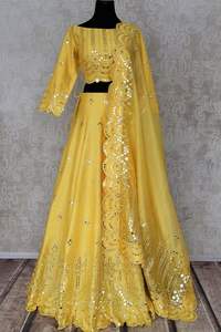 Lehenga Choli de Diseño Bollywood para Mujer para Bodas y Ocasiones Especiales, Compra en Línea, Surat, India - Product Image 3