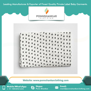 Solid Color Customized Soft Organic Cotton Baby Blankets Swaddle BabyAdjustable Swaddle Wrap - Product Image 5