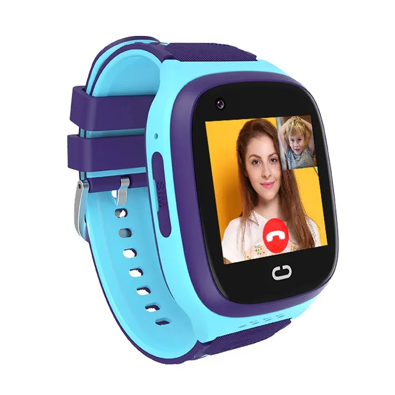 Smart Horloge Kids Gps 4G LT31 Tracking IP67 Waterdichte Smartwatch Veiligheidshek Sos Sim Oproep Geluid Guardian Voor Baby