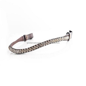 แถบคิ้วหนังม้าคริสตัลแบบปรับได้ทำด้วยมือส่องแสงเป็นประกายระยิบระยับคริสตัลในทุกขนาดตามต้องการ - Product Image 3