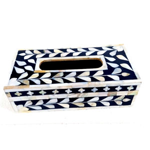 Boîte à mouchoirs en nacre polie style animalier avec toucher réel pour cadeau de Ramadan et de l'Aïd - Product Image 3