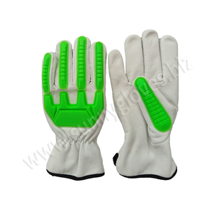 Best Sale High Performance <b>Hand</b> Protect Leather Mechanical Gloves - Product Image 1