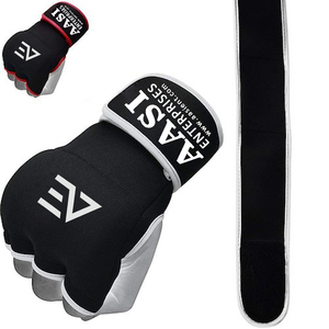 Bandages de boxe pour les mains, gants intérieurs, sangles de poignet élastiques de 4,5 m de long – Tissu extensible, tailles S-XL, entraînement d'arts martiaux - Product Image 2