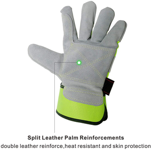 Gants de travail en cuir pour hommes et femmes, antidérapants et résistants à la saleté, parfait pour le jardinage, la Construction et la moto, gants de travail pour hommes et femmes - Product Image 3