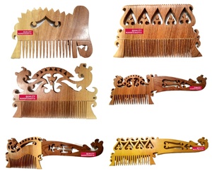 Peine para Barba y Cabello de Madera Artesanal Ecológico Más Vendido, Diseño Clásico de Elefante Hecho a Mano, Estilo Moderno para Uso Doméstico - Product Image 5