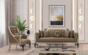 โครงกระดูกฮอร์นบีมคลาสสิกเฟอร์นิเจอร์ระดับ1st หรูหรา3-Seater พรีเมี่ยมพร้อมผ้านำเข้าสำหรับโรงเรียนสวนสาธารณะการประชุมเชิงปฏิบัติการ - Product Image 5