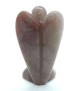 Figurine Jaspe Fantaisie Ange en Cristal de 2-2.5 Pouces de Haut Style Feng Shui Gravé Pierres de Guérison pour Décorations d'Anges en Vrac - Product Image 4