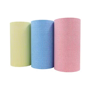 PET spunlace nonwoven fabric/ Non woven fabric PET spunlaced