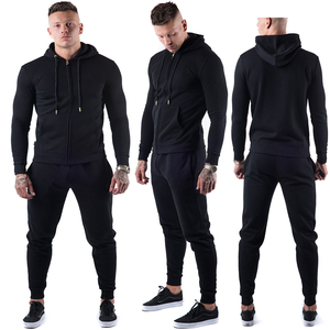 New Unisex Velour Anti-Bacterial Breathable Pullover <b>Tracksuit</b> Hoodie Jogging Customized Colors <b>Polyester</b>/Cotton Wholesale - Product Image 4