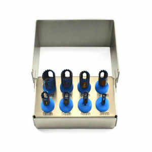 Kit de instrumental quirúrgico para implantes dentales 2026 al por mayor con brocas de implante dental con recubrimiento negro e irrigación externa - Product Image 6