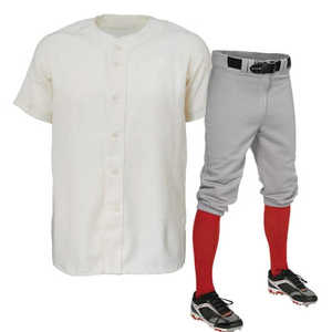 Uniforme de Béisbol de Manga Corta para Deportes de Invierno de Alta Calidad OEM, con Logotipos Personalizados, Diseño Unisex - Product Image 4