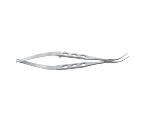 Shepard-Forceps de sujeción de lentes quirúrgicos, en forma de pico de pato curvado suave - Product Image 2