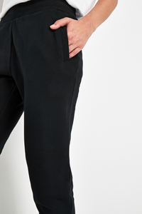 Pantalones de correr de Color sólido para mujer, ropa de calle de algodón grueso, pantalones de chándal informales de cintura alta, venta al por mayor - Product Image 4