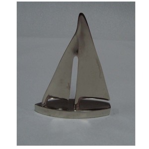 Aluminium Sailing Boat for <b>Desk</b> Decoration - Product Image 1