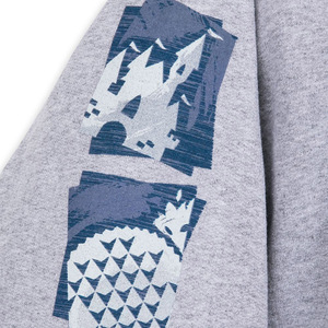 Sweat-shirt d'hiver en molleton polyester/coton uni pour homme, fabriqué au Pakistan par Formula1 Industries - Pull à col rond personnalisé - Product Image 3