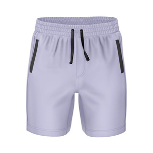 Short de fitness unisexe en maille de dentelle unie, respirant, à séchage rapide, grande taille avec impression par sublimation, vêtements d'entraînement décontractés - Product Image 3